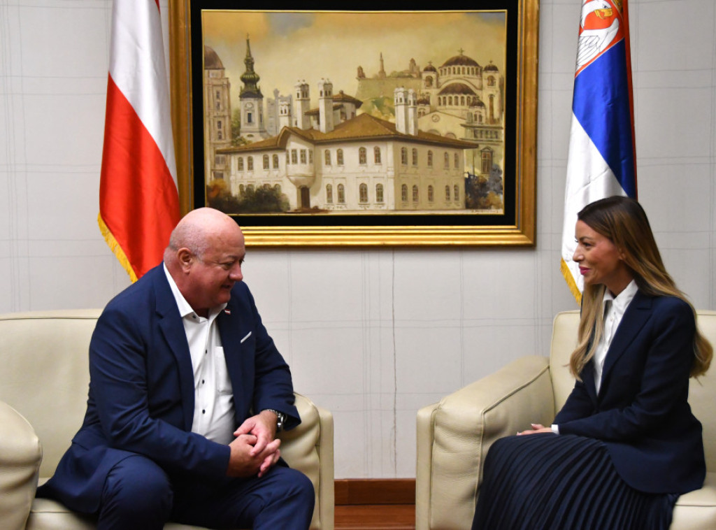 Kristijan Štoker stigao u posetu Srbiji, dočekala ga ministarka Mesarović