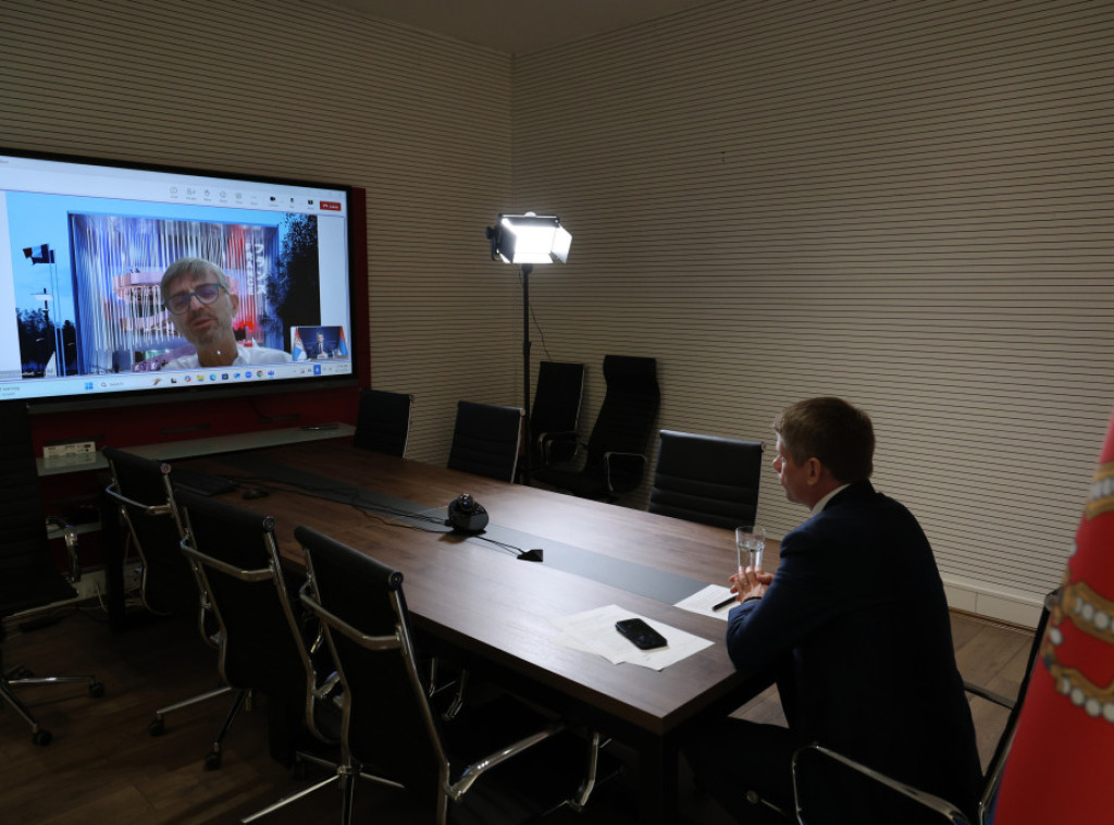 Gujon i direktor francuske državne kompanije za izložbe o pripremama za Ekspo 2027