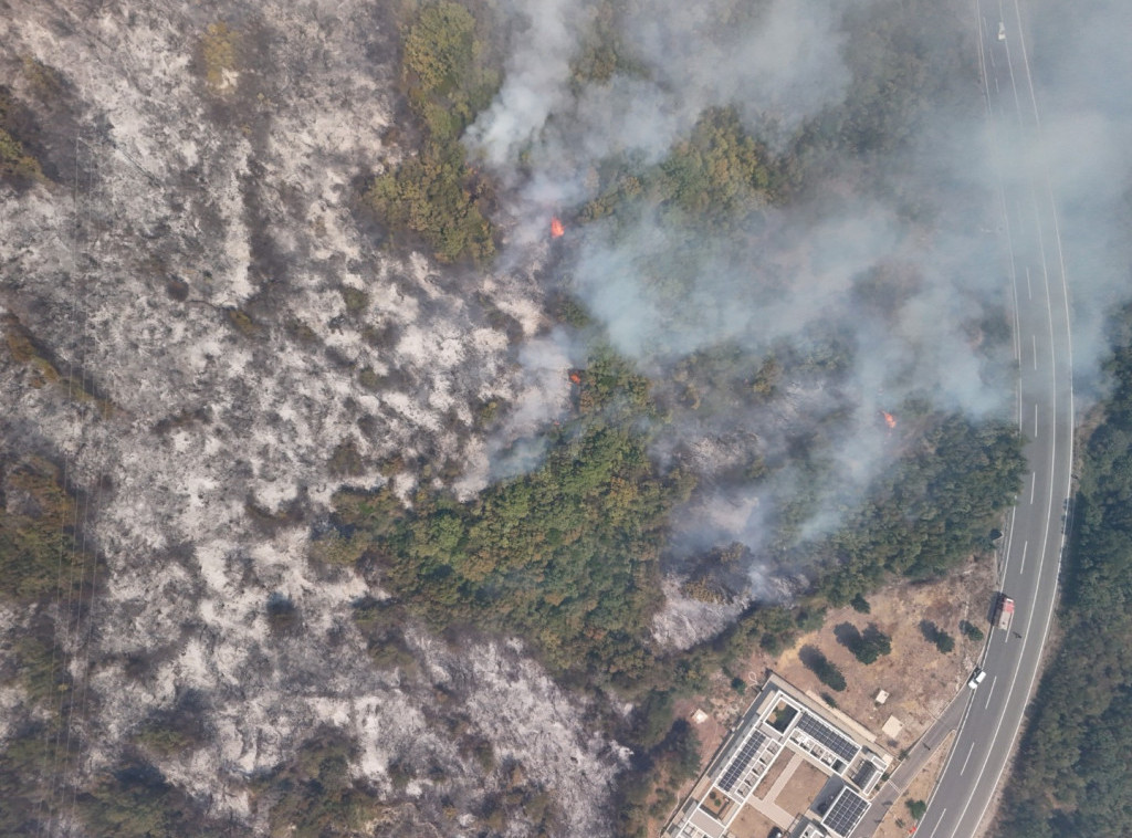 Crna Gora: Peti dan borbe sa vatrenom stihijom, situacija je bolja, ali ima aktivnih požara