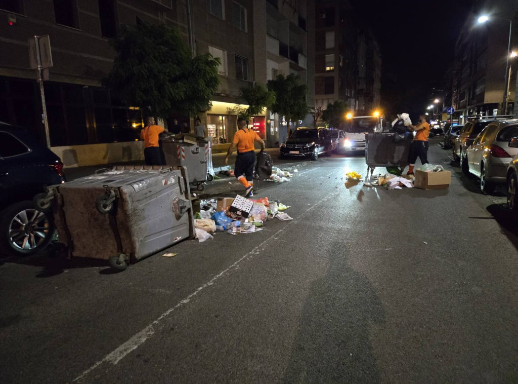 JKP Gradska čistoća: Nezapamćeni haos zbog varvarskog ponašanja učesnika protesta