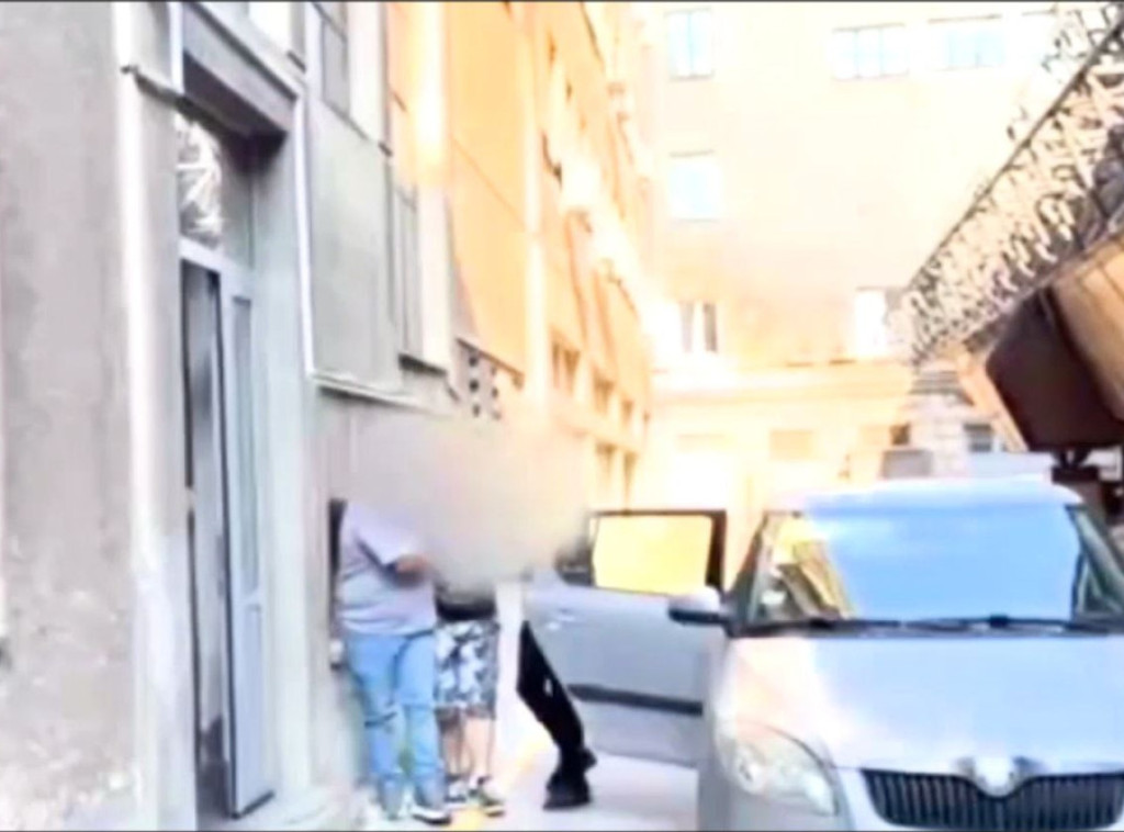 MUP: Prijava protiv mladića koji je iz praćke gađao pristalice SNS i policajce