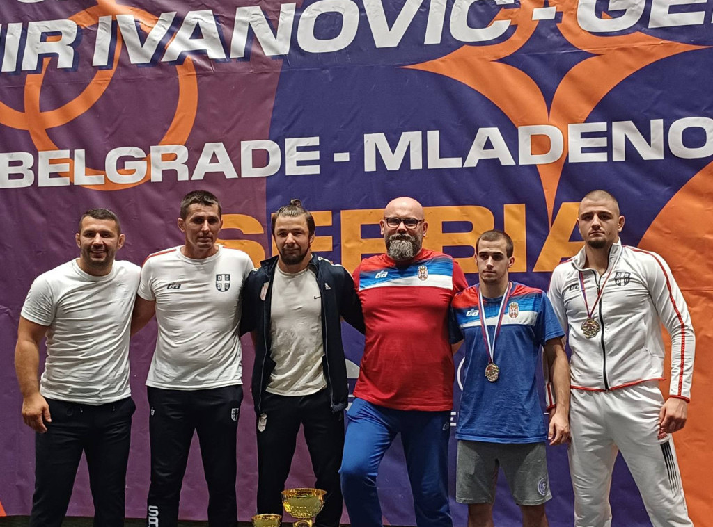 Rvačka reprezentacija Srbije osvojila srebro na turniru "Ljubomir Ivanović - Gedža"