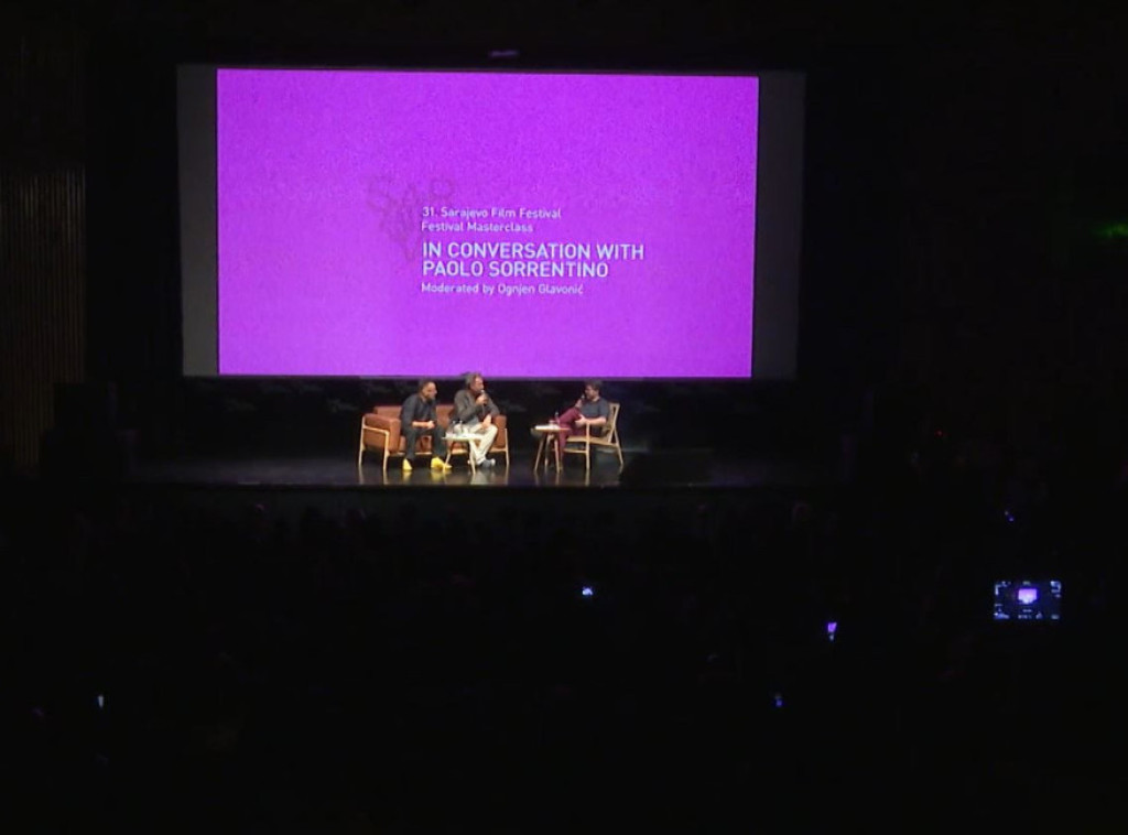 Paolo Sorentino na 31. Sarajevo Film Festivalu: Moji filmovi nastaju iz susreta sa ljudima koji me inspirišu