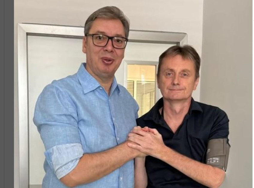 Vučić: Glišić upravo napušta bolnicu, za mesec dana vraća se redovnim dužnostima