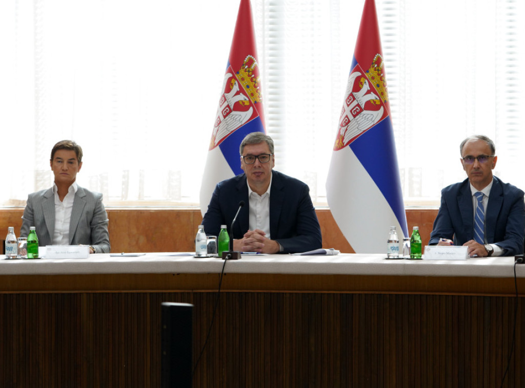 Završena sednica Saveta za nacionalnu bezbednost