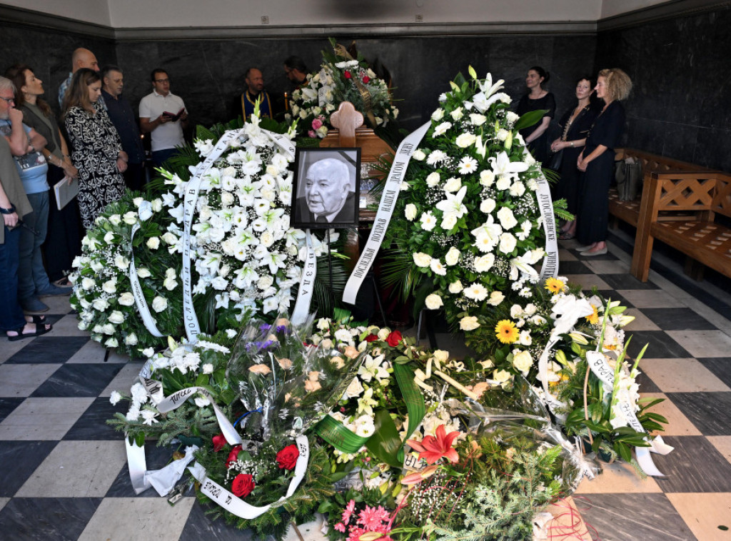 Sahranjen bivši fudbaler i predsednik Crvene zvezde Dobrivoje Tanasijević