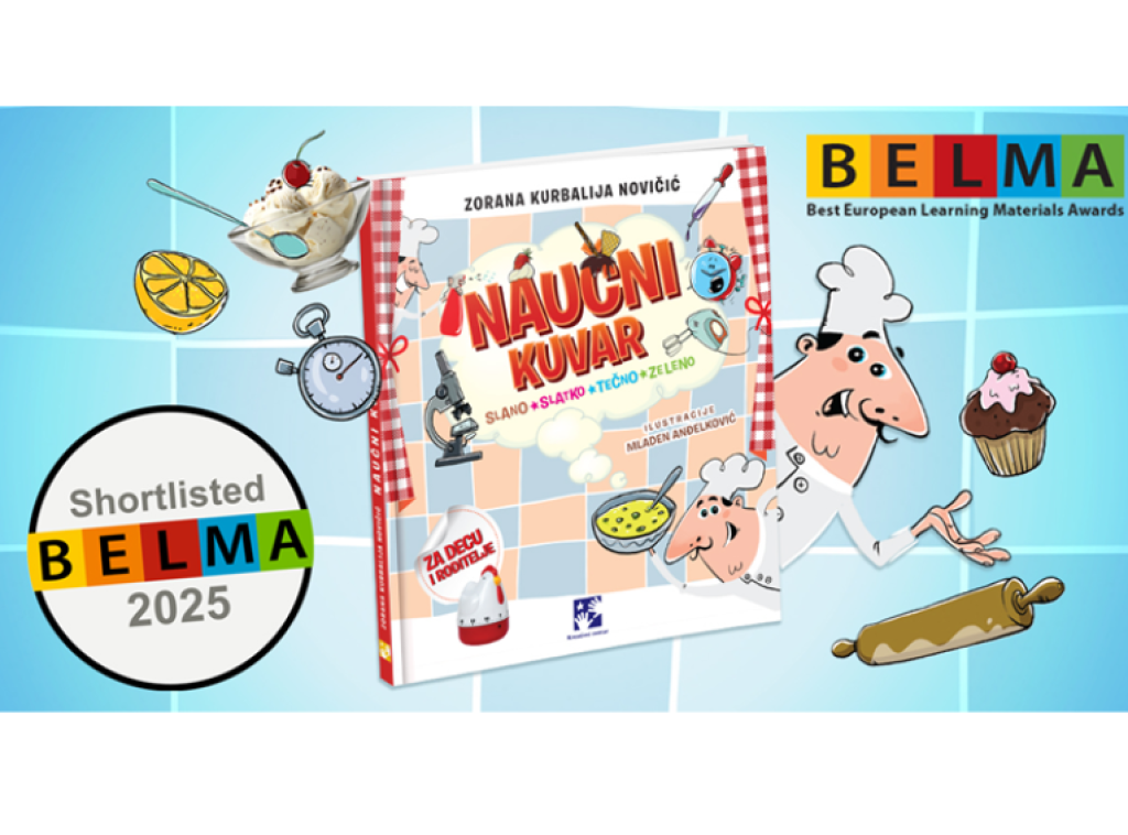Kreativni centar: "Naučni kuvar" u užem izboru za "Najbolji evropski udžbenik"