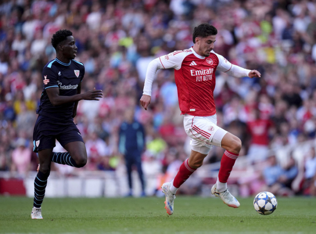 Fudbaler Arsenala Kai Haverc neodređeno vreme van terena zbog povrede kolena