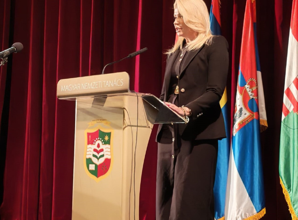 Božič prisustvovala obeležavanju Dana Svetog Ištvana, praznika mađarske zajednice