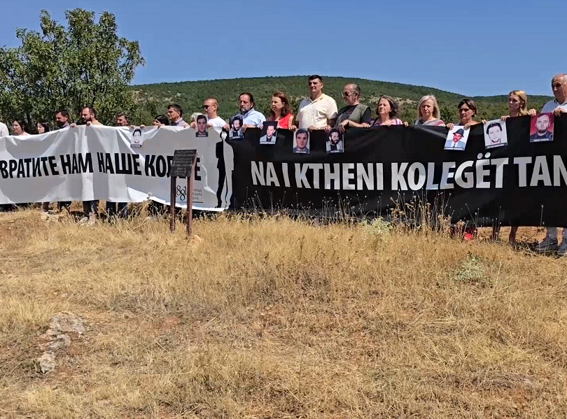 KiM: Porodice i kolege otetih Perenića i Slavuja traže rasvetljavanje njihove sudbine