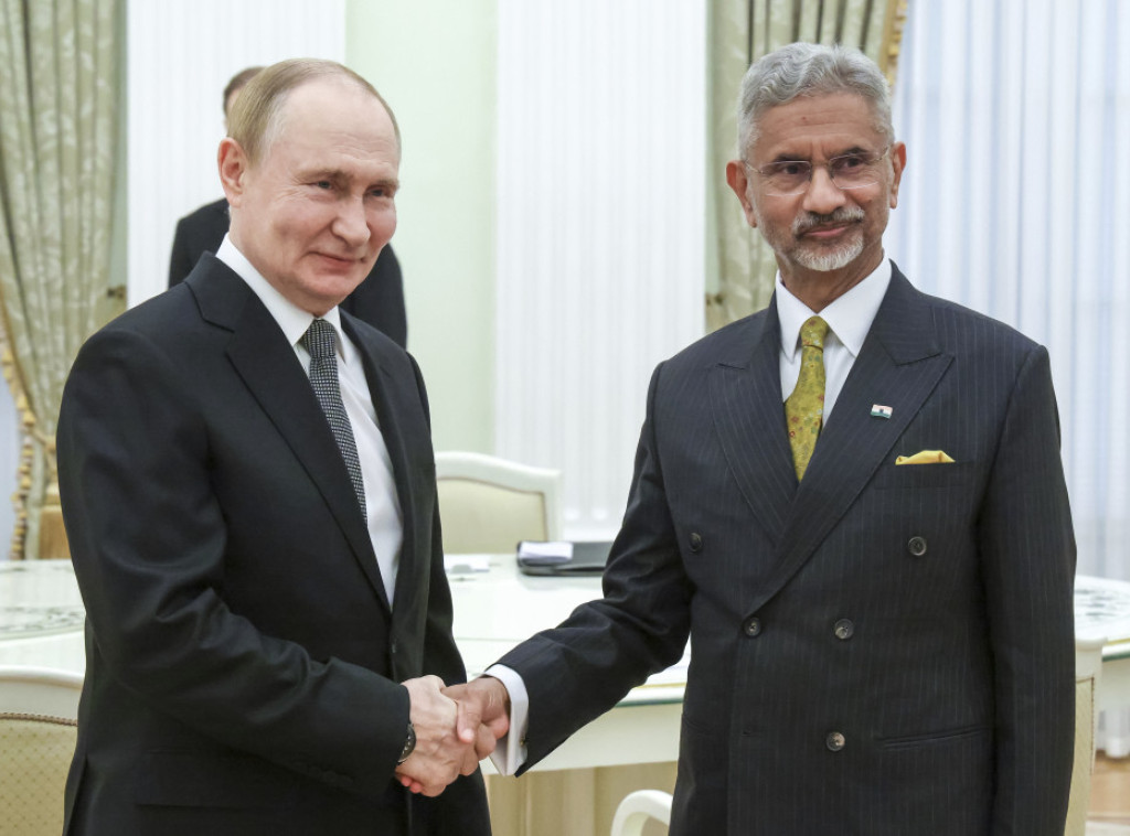 Putin razgovarao sa Džaišankarom o poseti Indiji do kraja godine