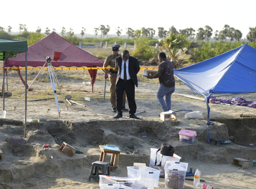 Otkrivena masovna grobnica u severnom delu Šri Lanke sa ukupno 141 skeletom