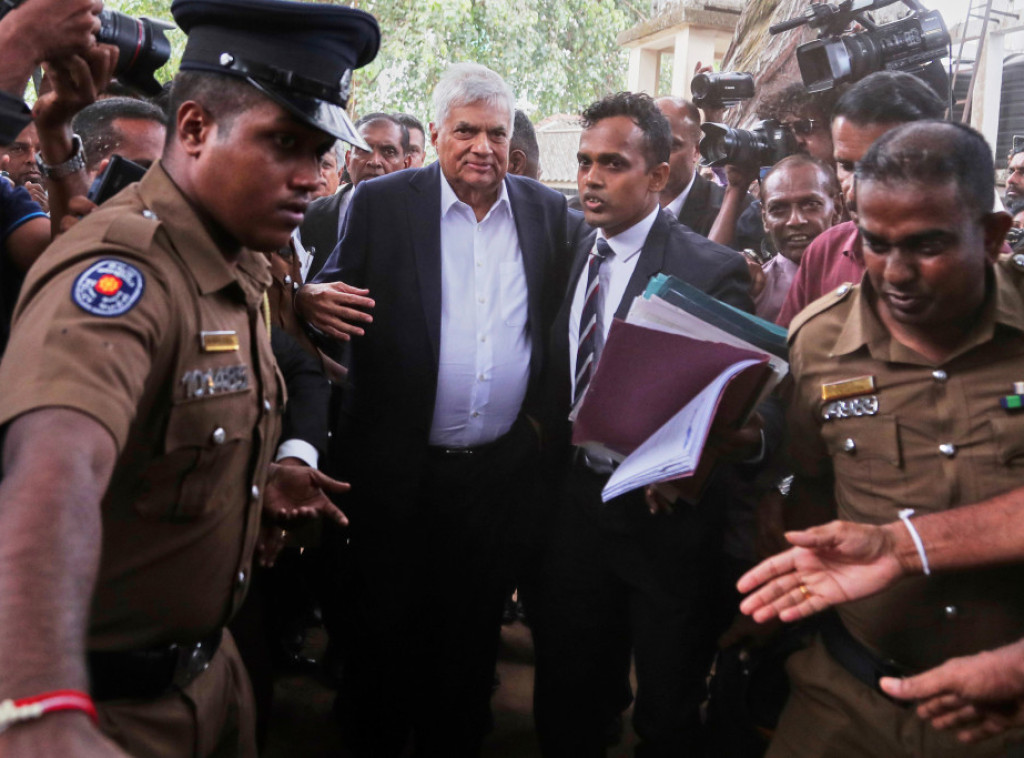 Mediji: U Šri Lanki uhapšen bivši predsednik te zemlje, Ranil Vikremesinge