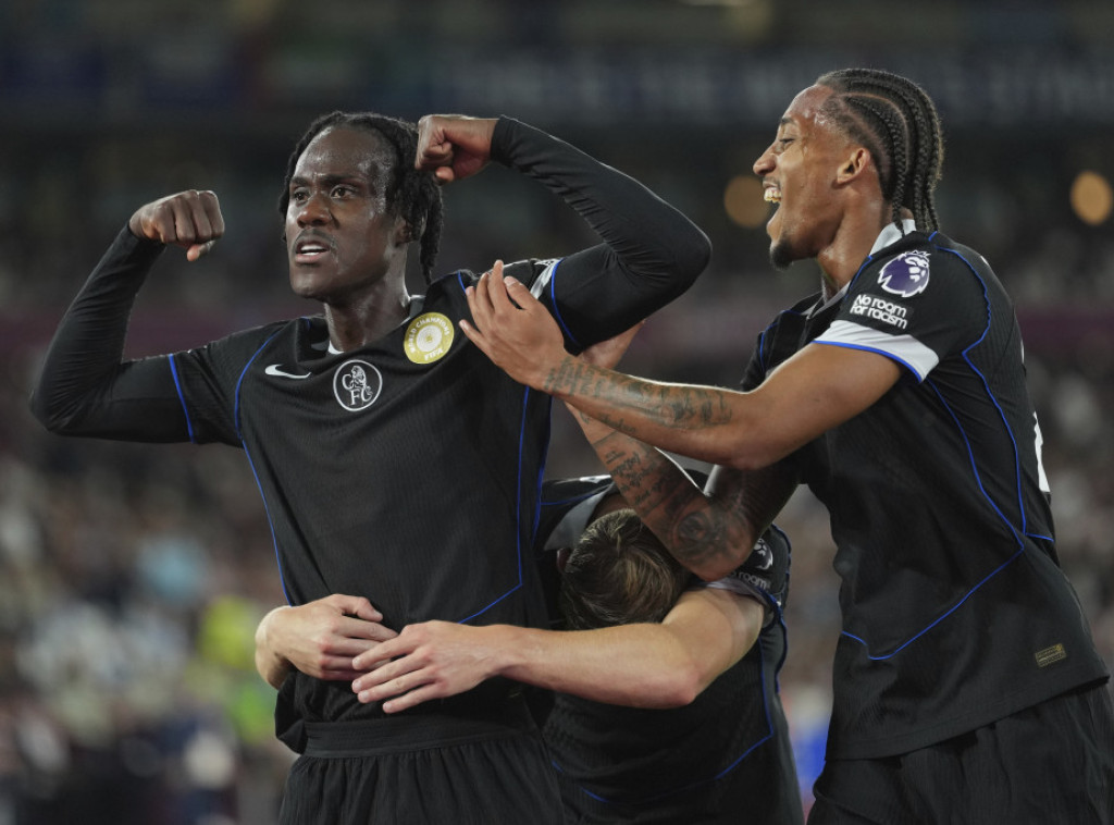 Fudbaleri Čelsija ubedljivo savladali Vest Hem u Premijer ligi