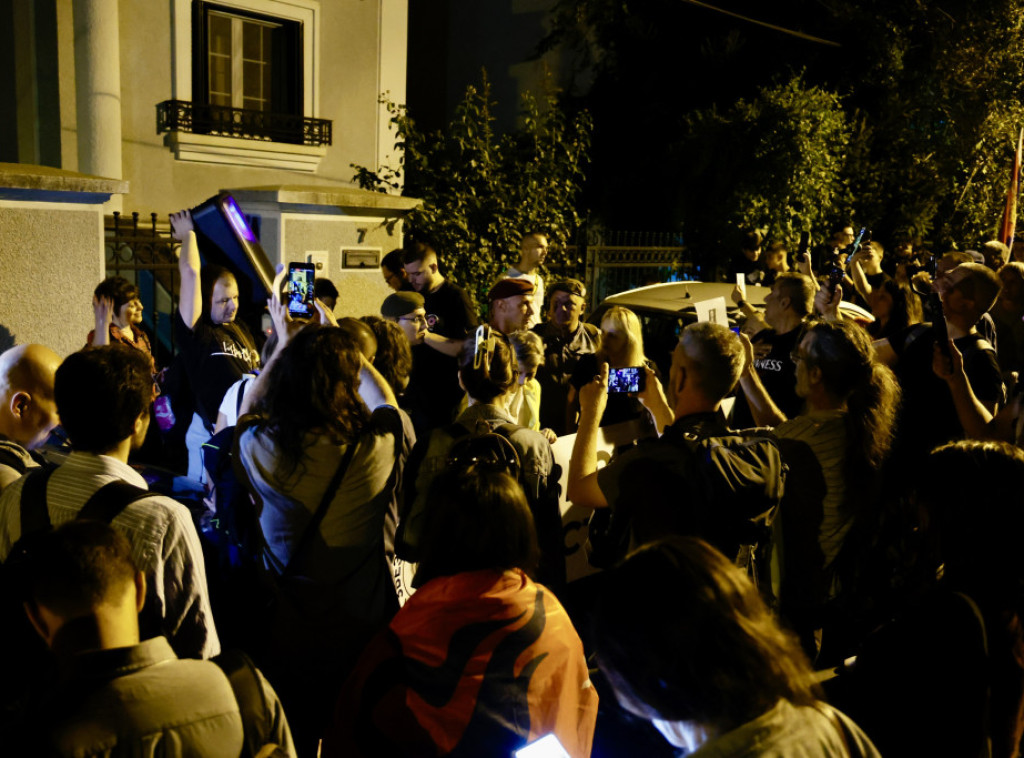 Protest u Sremskoj Mitrovici, bio prisutan i deo opozicionih političara