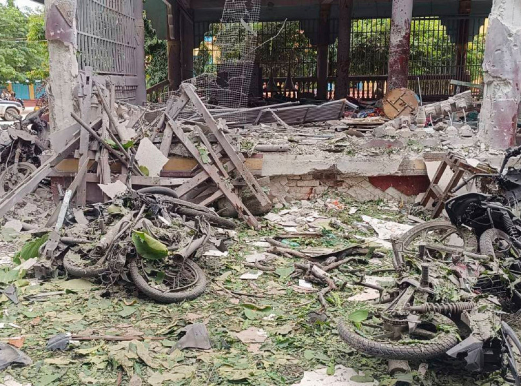 Gardijan: Istorijski most u Mjanmaru uništen u borbama