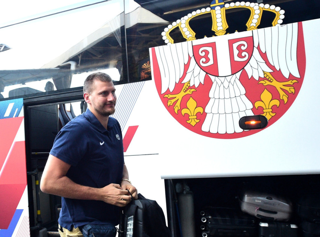 Košarkaši Srbije otputovali u Rigu na Evropsko prvenstvo