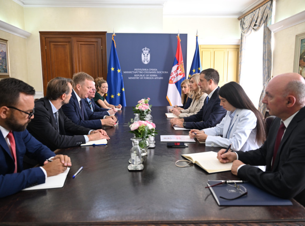 Đurić sa Sorensenom: Neophodna deeskalacija stanja na AP KiM, dijalog najbolji put