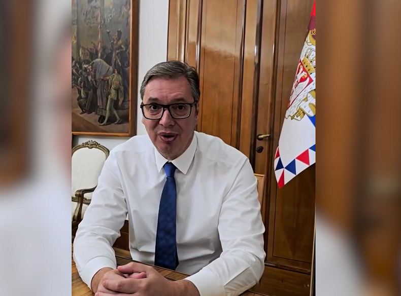Vučić o natpisima na kući Balaća: Ovako nešto u Srbiji ne sme da se događa