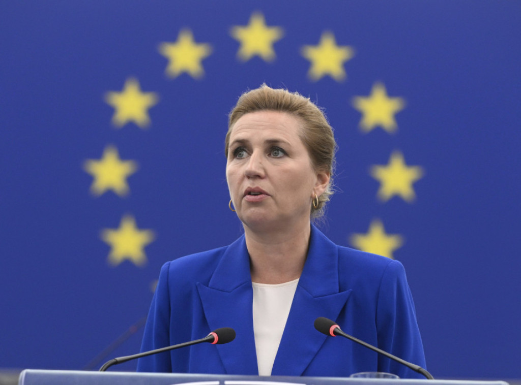 Frederiksen: Danska ne isključuje priznanje palestinske države