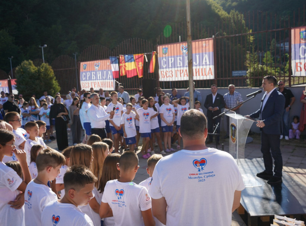 Đorđe Milićević otvorio kamp za decu iz dijaspore u Medveđi