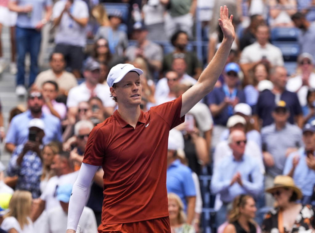 Italijanski teniser Janik Siner plasirao se u drugo kolo Ju Es opena