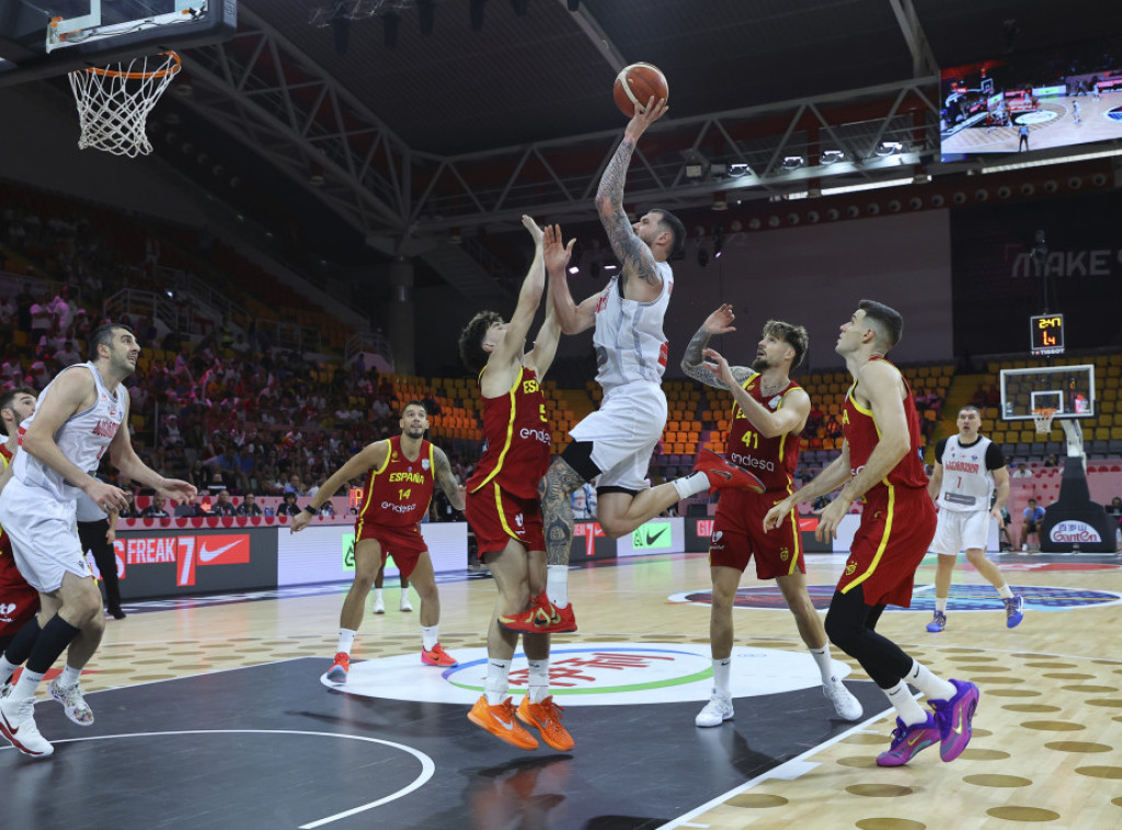 Košarkaši Gruzije pobedili Španiju, Izrael nadigrao Island