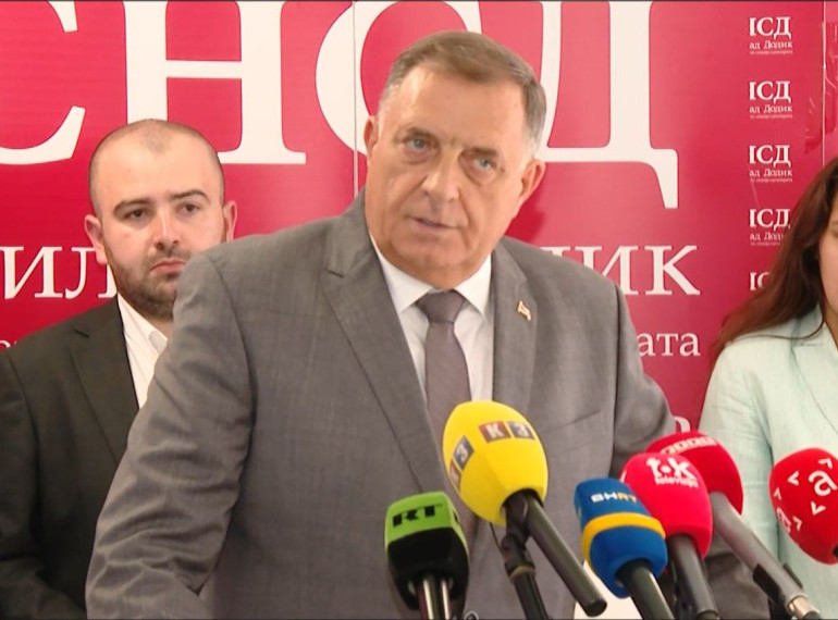 Dodik: Odluka nelegalne CiK BiH o izborima poslednja podvala političkog Sarajeva
