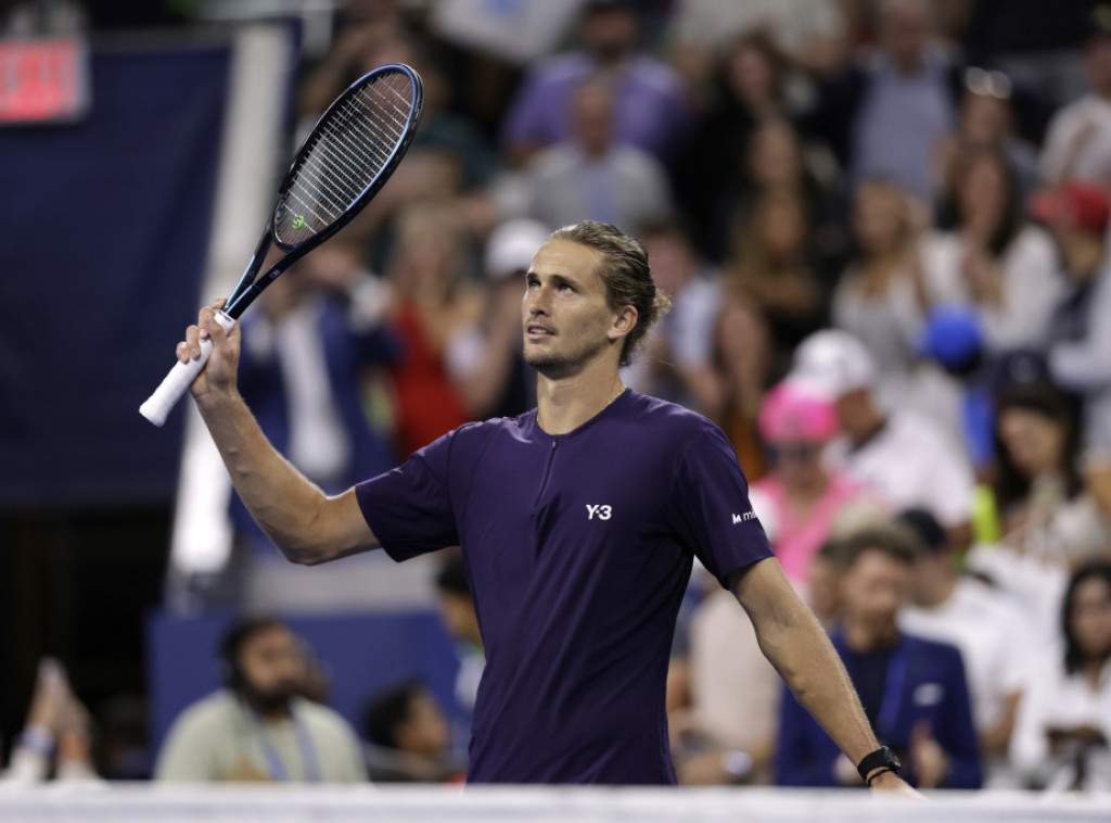 Nemački teniser Aleksandar Zverev u trećem kolu Ju Es opena, Cicipas eliminisan