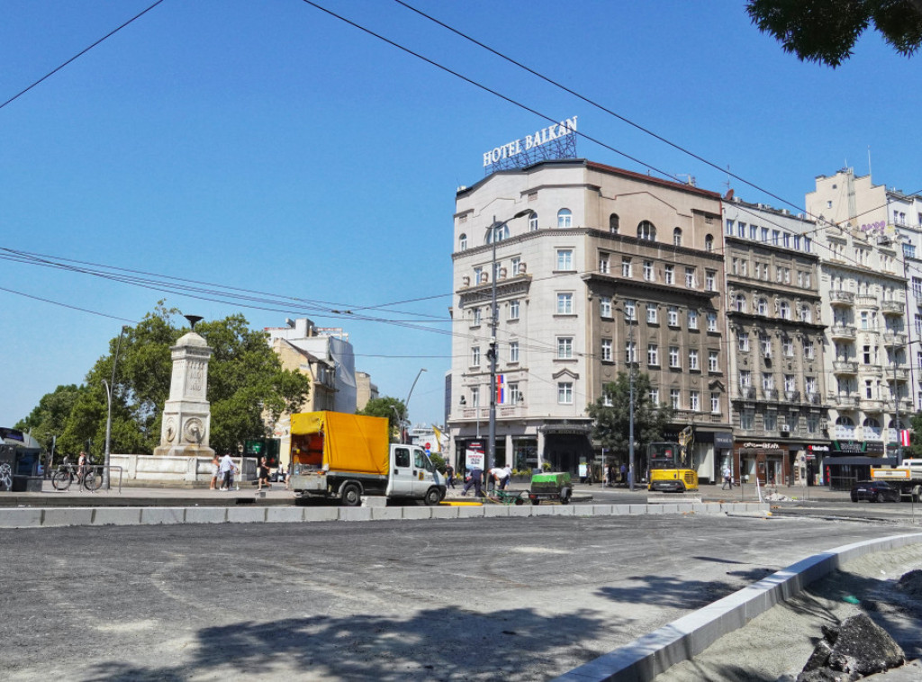 Od 1. septembra kreće saobraćaj u centralnim ulicama Beograda, ispred Skupštine i dalje zatvoren