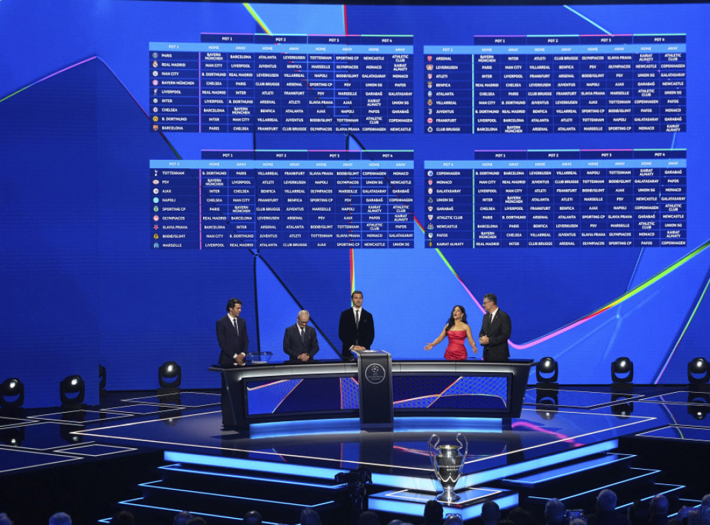Objavljen raspored Lige šampiona: Bajern-Čelsi, Liverpul-Atletiko Madrid u prvom kolu