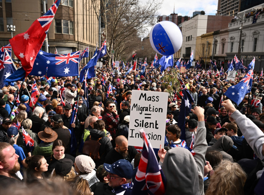 Hiljade ljudi učestvovalo na antiimigracionim skupovima u Australiji
