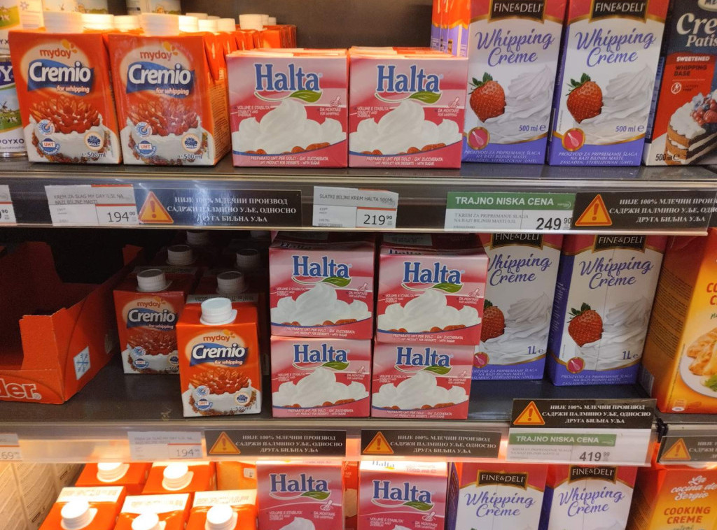 Trećina kontrolisanih objekata u avgustu nije primenjivala uredbu o palminom ulju