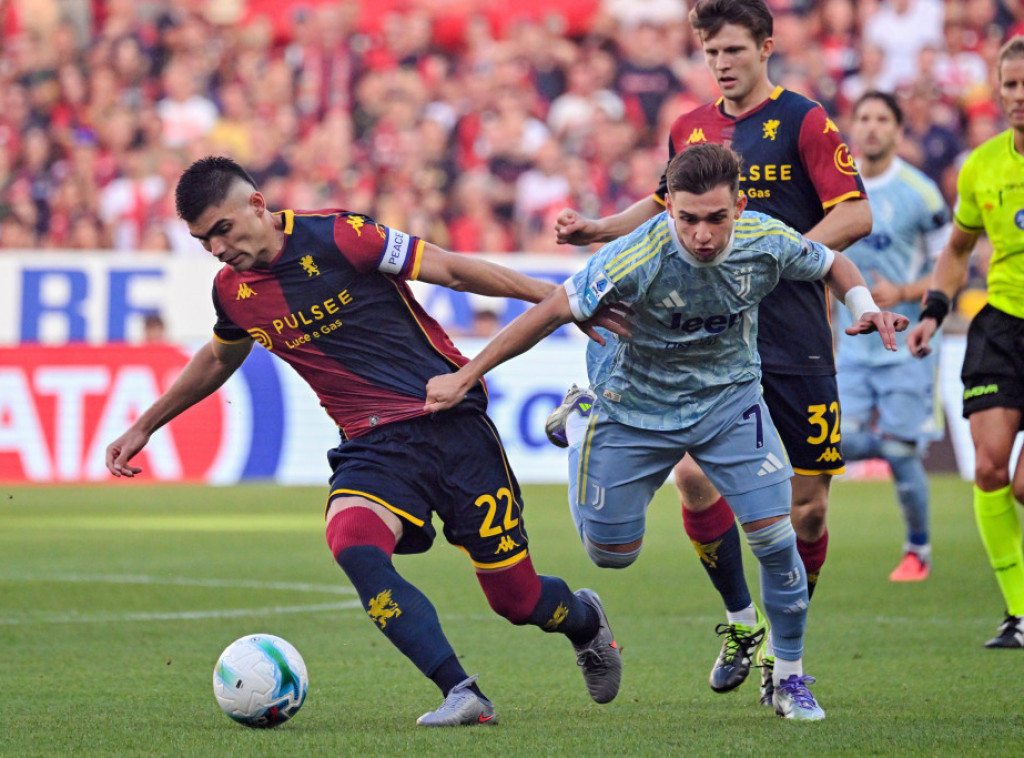 Kostić asistirao Vlahoviću za pobedu Juventusa protiv Đenove u Seriji A