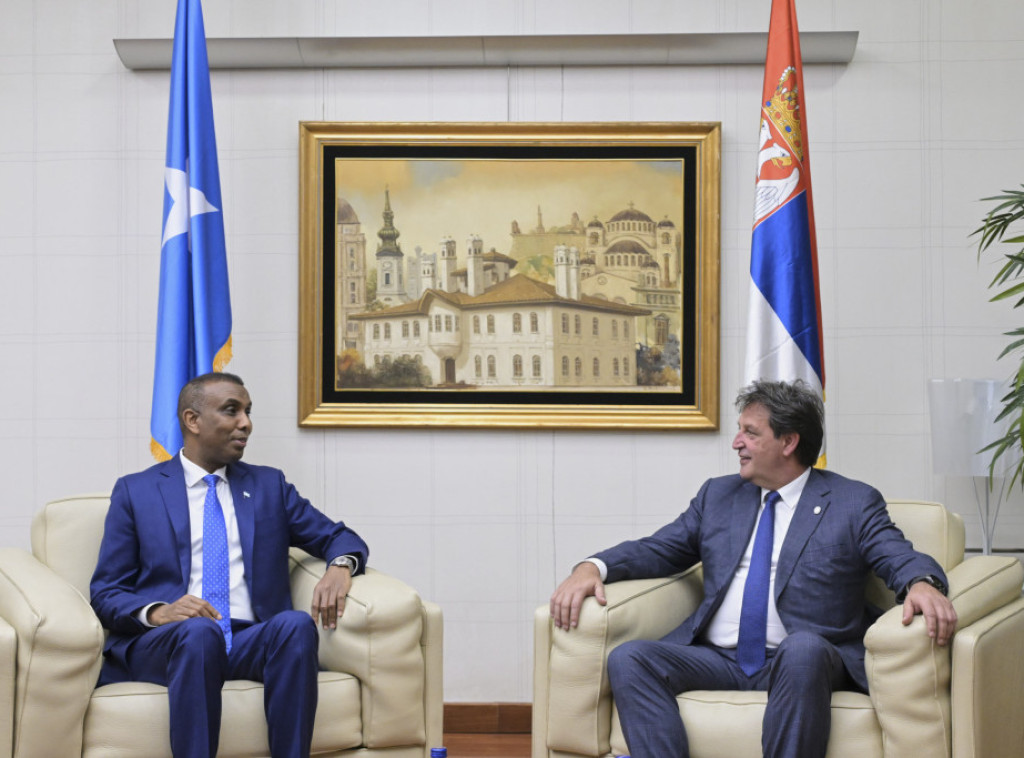 Gašić na aerodromu "Nikola Tesla" dočekao delegaciju Somalije