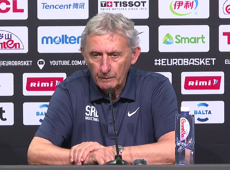 Svetislav Pešić: Bitno je da napredujemo, ambicije iste posle povrede Bogdanovića