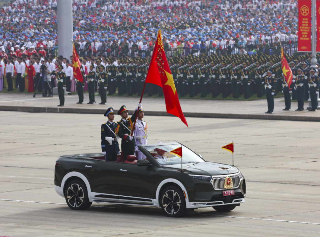 U Hanoju održana velika vojna parada povodom 80. godišnjice proglašenja nezavisnosti
