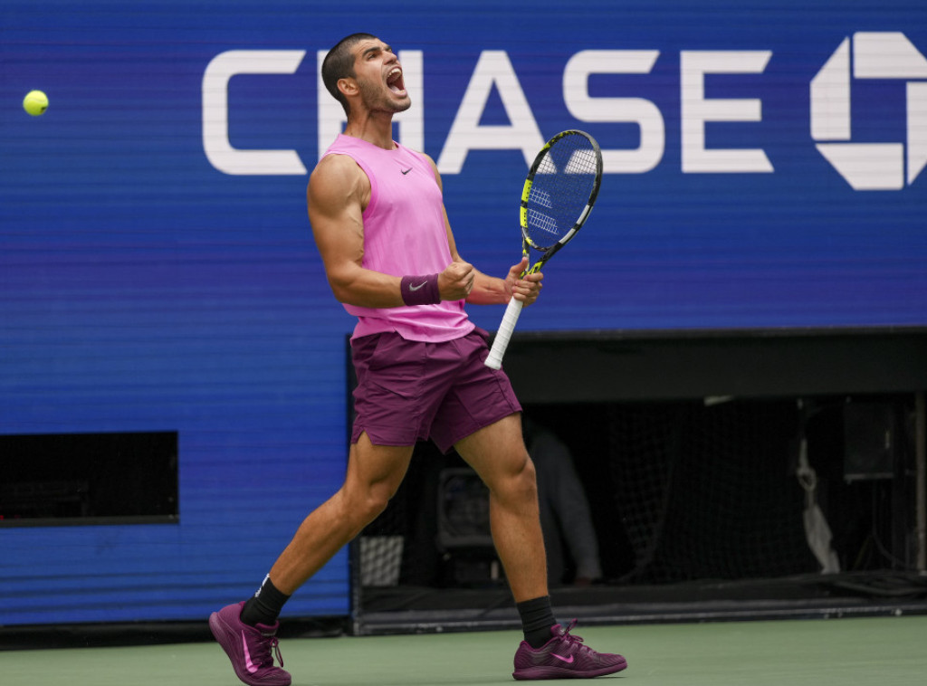 Alkaraz ubedljiv protiv Lehečeke za plasman u polufinale US Opena