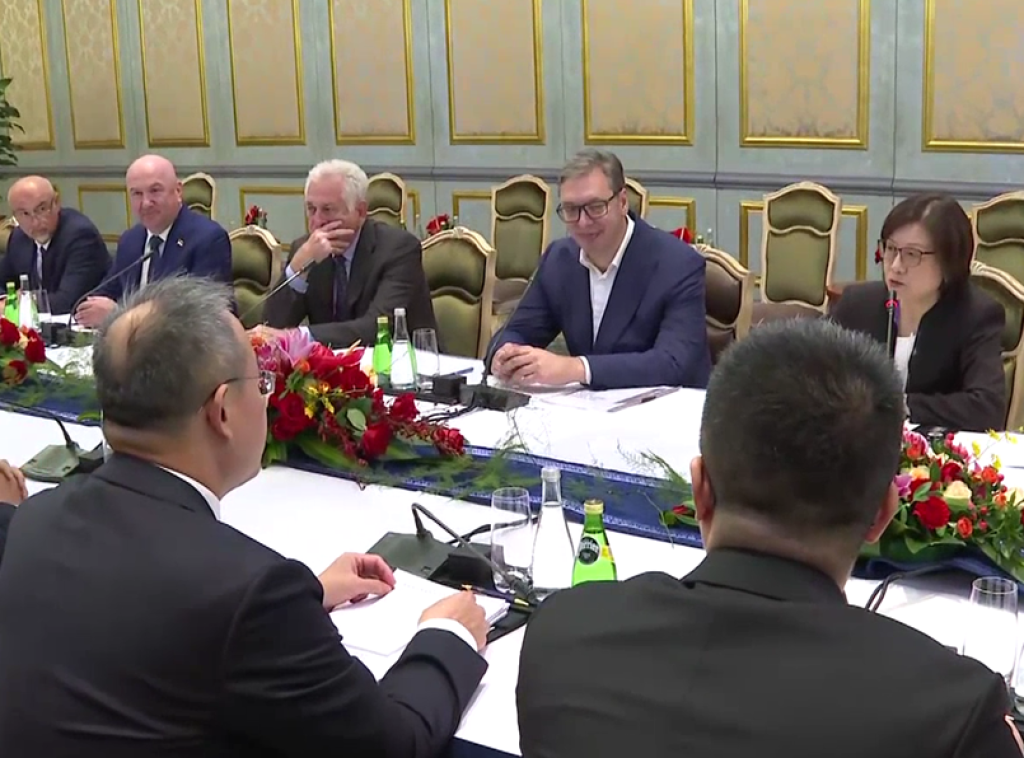 Vucic meets with representatives of China's VTOL aircraft maker XPeng AEROHT