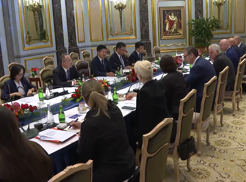 Vucic, HBIS representatives discuss cooperation, new investments