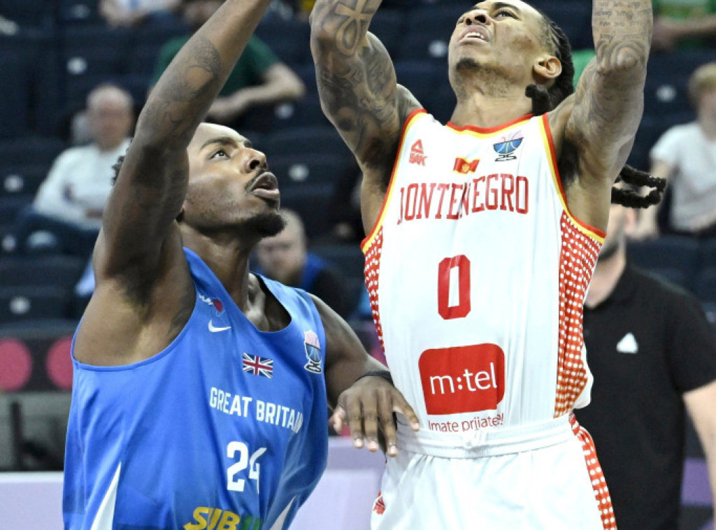 Košarkaši Crne Gore poraženi od Velike Britanije, Švedska se plasirala u osminu finala Evropskog prvenstva