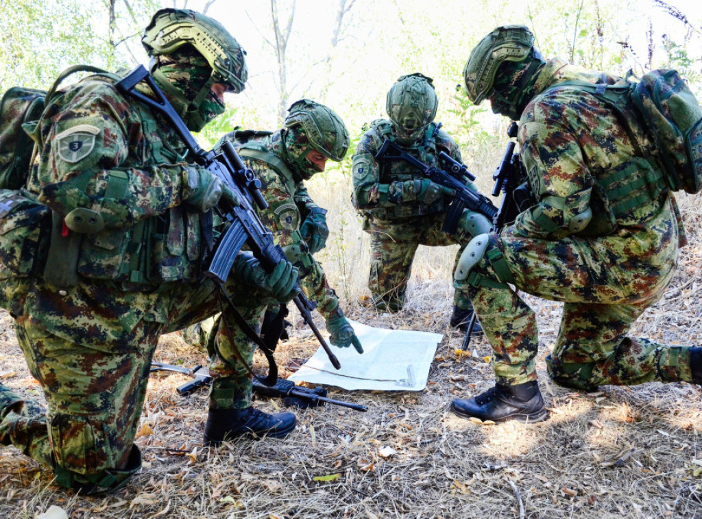 Ministarstvo odbrane: Taktička uvežbavanja izviđačkih jedinica Kopnene vojske u okolini Niša