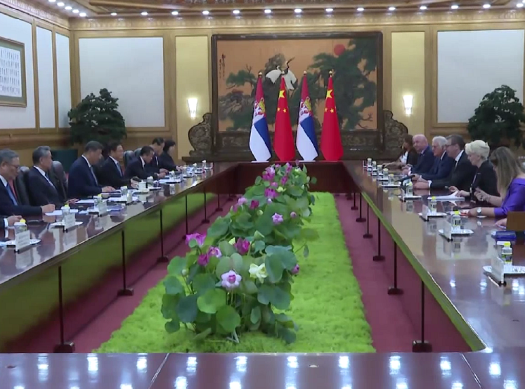 Vucic meets with China's Xi