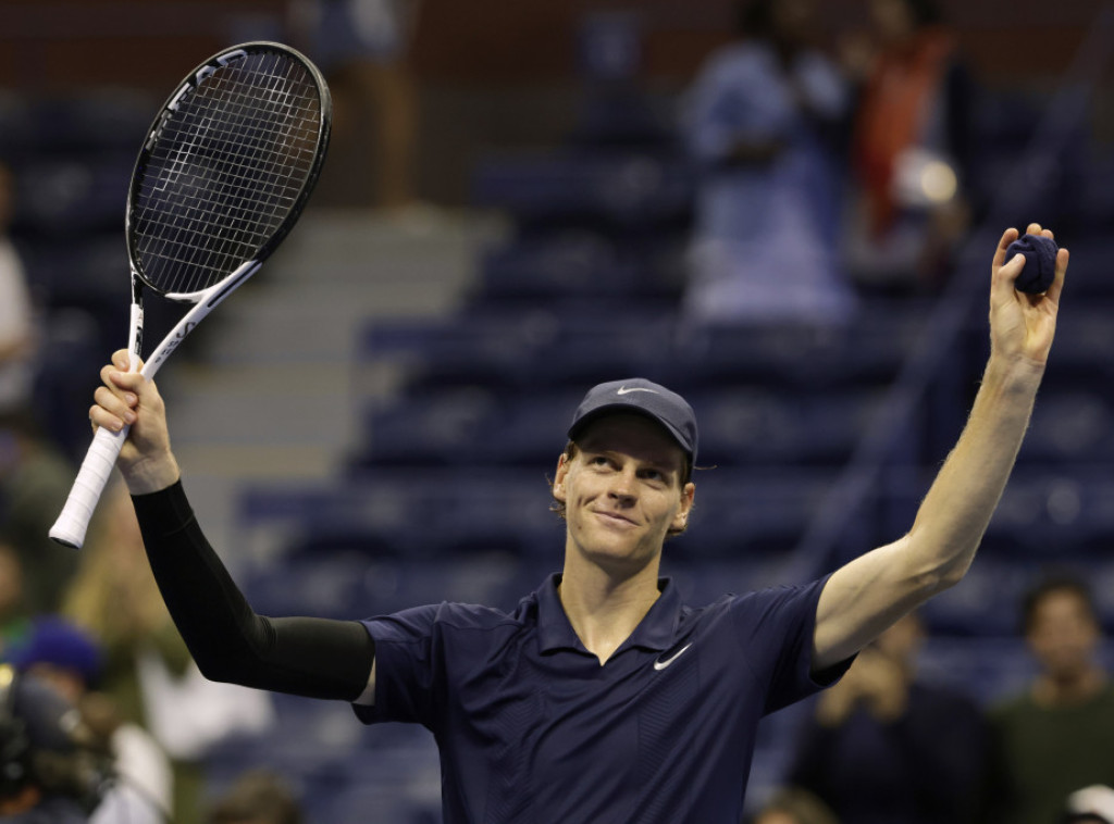 Italijanski teniser Janik Siner u polufinalu Ju Es opena
