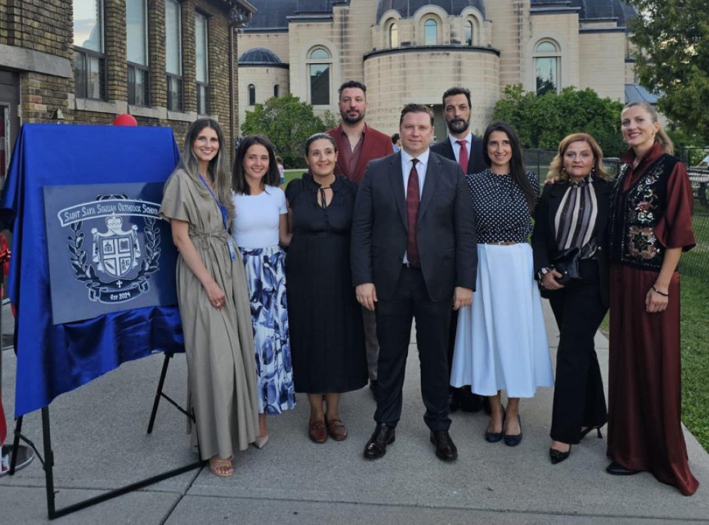 Kokanović otvorio Prvu srpsku pravoslavnu osnovnu školu u Kanadi