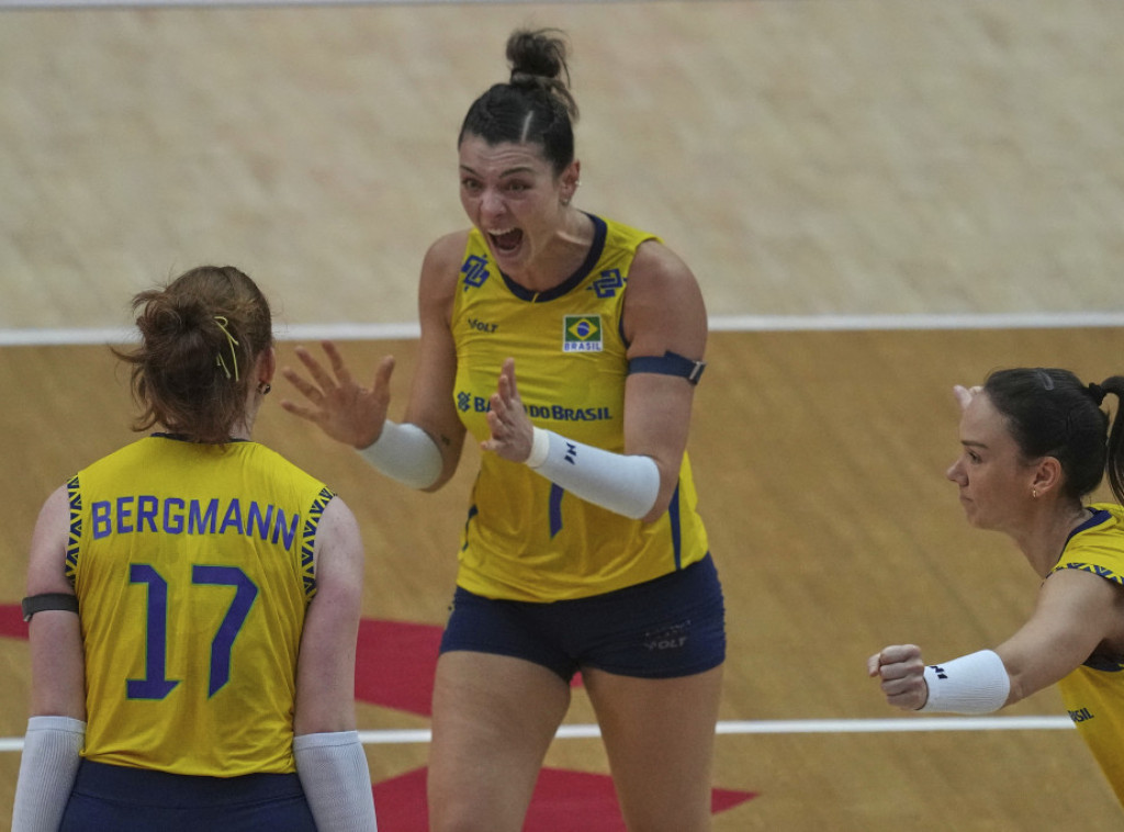 Odbojkašice Brazila pobedile Francusku i plasirale se u polufinale Svetskog prvenstva