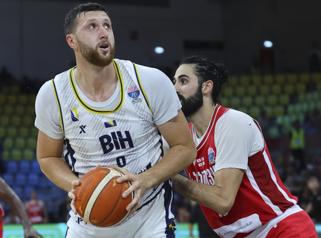 Košarkaši BiH pobedili Gruziju i izborili plasman u osminu finala Evropskog prvenstva