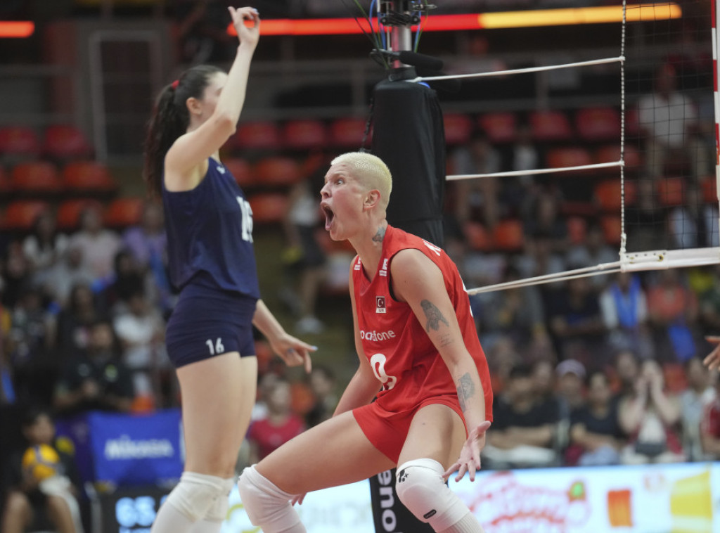 Odbojkašice Turske savladale SAD i plasirale se u polufinale Svetskog prvenstva