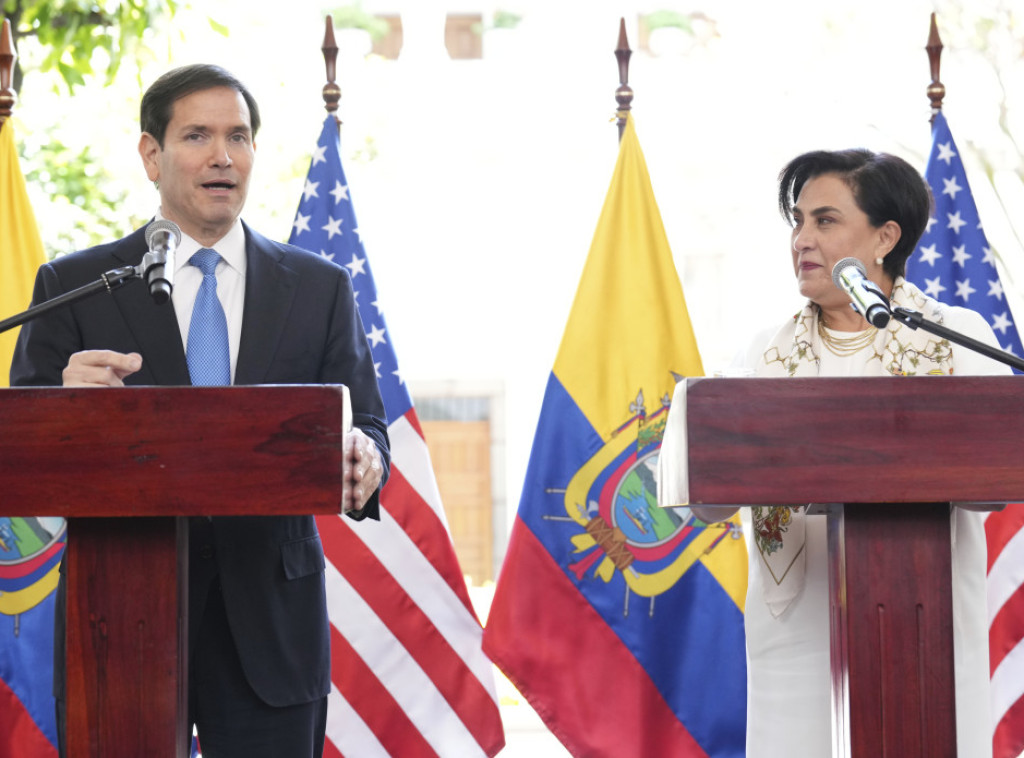 Rubio: Nova sredstva Ekvadoru za borbu protiv narko-kartela