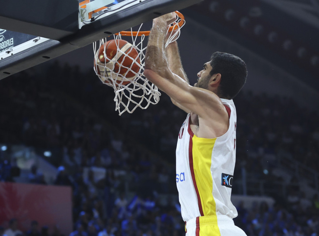 Košarkaši Španije na 17. mestu na Evropskom prvenstvu, Crna Gora 20.